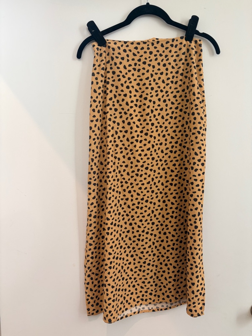 Marine Layer Ryan Midi Slip Skirt Cheetah Leopard Animal Print Size 2 EUC - Picture 3 of 7